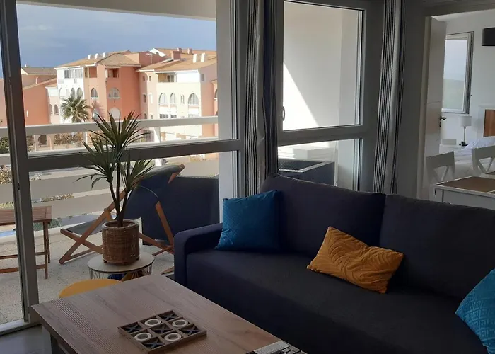 T2 Climatise, 4 Pers, Wifi, Parking, Pres - Fr-1-727-9 דירה *